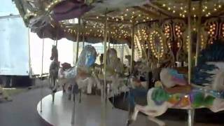 Chance carousel with bradley and kaye horses [upl. by Ardnahcal765]