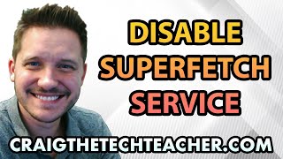 Disable Windows Vista Automatic Superfetch Service 2022 [upl. by Esilahc270]