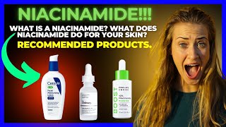 🔴NIACINAMIDE  What is a niacinamide What does niacinamide do for your skin Recommended products😯 [upl. by Keeley819]