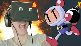 Bomberman Oculus Rift DK1  EXPLOSIVE GAMEPLAY [upl. by Yaeger]