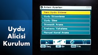 Uydu Alıcısı Kurulumu  Eski Tip Uydu Alıcısı Basit Cihaz [upl. by Nassah]