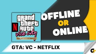 GTA Vice City  NETFLIX game offline or online [upl. by Oine]