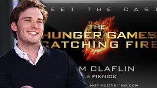 Sam Claflin Officially Cast as Finnick Odair in quotCatching Firequot [upl. by Trudey]