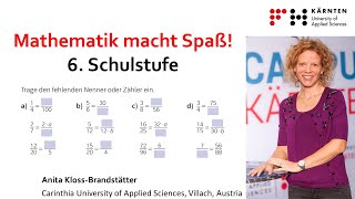 Fehlenden Zähler oder Nenner durch Erweitern amp Kürzen finden 🧮  Mathe 6 Schulstufe 📚 [upl. by Heimlich]