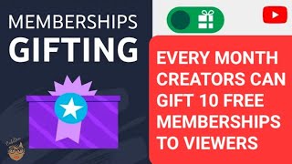 GET 10 Free Gift Membership YouTube [upl. by Valerle]