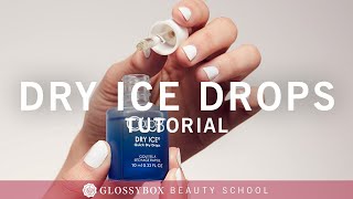 Tutorial I So gelingt dir perfekte Maniküre mit nur einem Tropfen I GLOSSY Beauty School [upl. by Awahsoj]