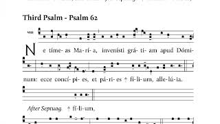 Officium Parvum Beatae Mariae Virginis Lauds in Advent [upl. by Hayyifas]