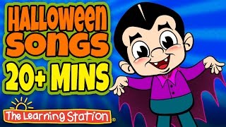 Halloween Songs for Kids 👻 Happy Halloween Songs 👻 Halloween Kids Playlist by The Learning Station [upl. by Gussie]