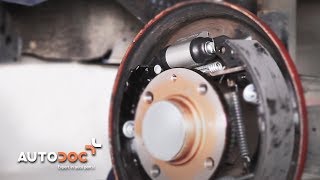 Como trocar cilindro de roda traseiro VW LUPO TUTORIAL  AUTODOC [upl. by Nuahsar740]