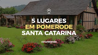 POMERODE  5 lugares incríveis para conhecer em Santa Catarina [upl. by Lilybelle]