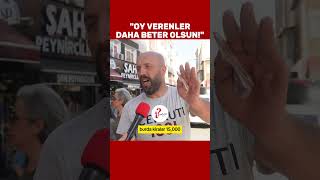 quotOy veren asgari ücretliler daha beter olsun Benim durum iyi onlar düşünsünquot sokakröportajları [upl. by Elleon652]