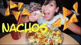 MUKBANG  Supreme NACHOS 🥑   recette [upl. by Rhpotsirhc]