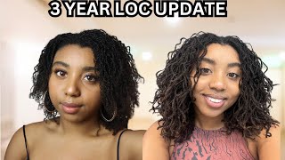 3 Year Loc Update  DIY Microlocs [upl. by Parrish]