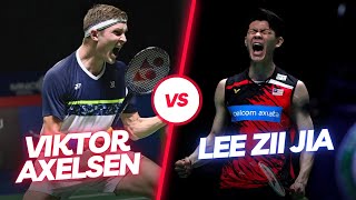 Top 10 Rallies of All Time  Lee Zii Jia vs Viktor Axelsen [upl. by Maurise474]