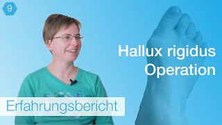 9 Hallux rigidus OP Erfahrungsbericht  Schmerzen durch Operation lindern [upl. by Waal]