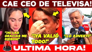 🚨SIGUE LA LIMPIA EN TV NUEVOS JEFES CORREN A TODOS NI LAS GRACIAS LE DIERON MEDIOS EN SHOCK [upl. by Gruver979]