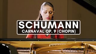 Schumann Carnaval op 9 Chopin  Inga Fiolia [upl. by Acinomal661]