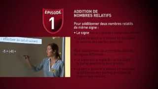 Maths 4eme 1  addition soustraction et multiplication de nombres relatifs [upl. by Reisch]