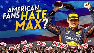 MAX Verstappen BOOED on podium at AUSTIN GP [upl. by Oiramej]