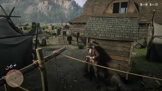 Red Dead Redemption 2  ODricoll Gang Hideout Hanging Dogs Ranch LocationShootout [upl. by Ardelle]