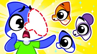 Body Puzzle Play  Face Puzzle Game  Funny Cartoons for Kids by SharkyampSparky [upl. by Geer]