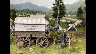 CUSTERS 7TH CAVALRY BLACK HILLS EXPEDITION 1874 DIORAMA [upl. by Kiri208]