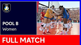 Full Match  Italy vs Romania  CEV EuroVolley 2023 [upl. by Araic]