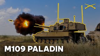 M109  Siêu Pháo Tự Hành Paladin Tại Ukraine Uy Mãnh Ra Sao [upl. by Netnert]