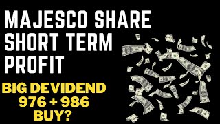 Majesco DEVIDEND Should you buy for 976 dividend 🔥🔥🔥  majesco share lastest news  20000 devidend [upl. by Tim73]