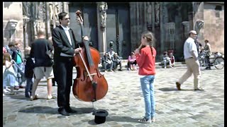 A Little Girl Plays For A Street Musician And Gets The Best Surprise In Return [upl. by Eusassilem]