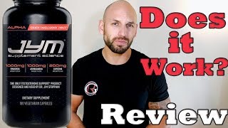 Jym Supplement Science Alpha JYM  Testosterone Booster Review [upl. by Nitsyrc]