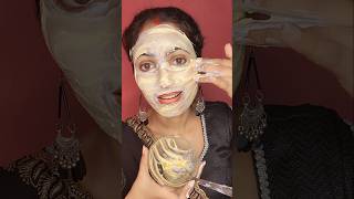 दही से फेशियल कैसे करें 💫  Curd Facial  Dahi Facial for Skin Whitening shorts facial [upl. by Anailuig873]