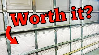 How to Insulate a Garage Door and… Is It WORTH IT [upl. by Littlejohn952]