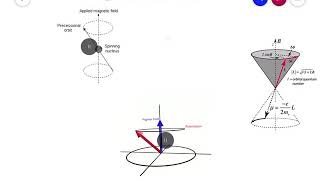 LARMOR PRECESSION  atomic physics [upl. by Aietal]