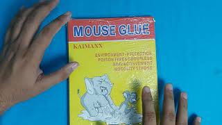 Mouse Glue Trap  How To Capture Mouse [upl. by Avner]