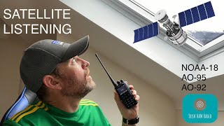 NOAA amp HAM Radio Satellite Listening [upl. by Ahsrat133]