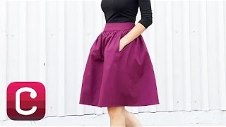 Beginning a Skirt with Deborah Kreiling from Simplicity Patterns I Creativebug [upl. by Sidnak]