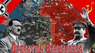 Operation Barbarossa 1 Great Patriotic War Mod World Conqueror 4 [upl. by Skerl389]