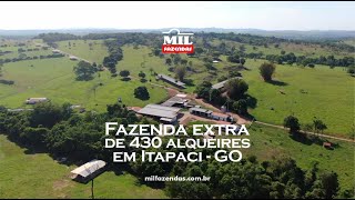 Fazenda extra de 430 alqueires 2080 hectares em Itapaci  GO fazendaavenda [upl. by Gianina700]