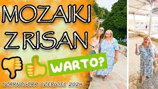 🌴🌴 POLACY NA WAKACJACH I RZYMSKIE MOZAIKI Z RISAN I WARTO 3 CZERWIEC CZARNOGÓRA 2024 I MADZIOF VLOG [upl. by Htinek]