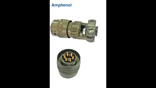 Amphenol connector with cable assembly [upl. by Assili378]