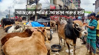 আজকের শনির আখড়া গরুর হাট  Shonir Akhra Gorur Haat 2023  Gorur Haat 2023  গরুর হাট  Shifat Khan [upl. by Meerek952]