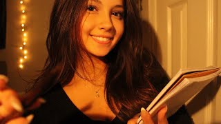 ASMR Drawing You Roleplay British Accent softspoken personal attention positive affirmations [upl. by Leirbaj]