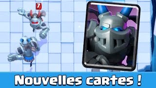 Clash Royale OFFICIEL 4 NEW CARTES  La Méga Gargouille en VIDÉO [upl. by Cosimo]