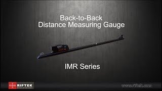 IMR Series BacktoBack Distance Measuring Gauge [upl. by Graig]