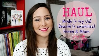 Haul Promod 123 Try On Too Faced Nars Action… [upl. by Ayital807]