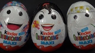 3 x Kinder MAXI EI  Baby Looney Tunes  Special Edition Kinder Surprise Maxi Egg [upl. by Nyrok]