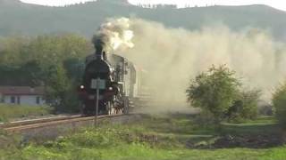 PASSAGGIO LOCOMOTIVA A VAPORE 640 121 [upl. by Yendic]