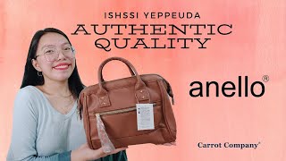 ANELLO BAG REVIEW AND AUTHENTICITY CHECKFAUX LEATHER HINGED CLASP MINI SHOULDER BAGISHSSI YEPPEUDA [upl. by Aicilas602]