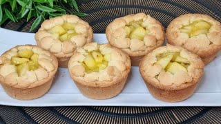 non mi stanco mai di fare questi deliziosi dolcetti 😋 ricetta facile e veloce con le mele 🍎 [upl. by Livvyy]